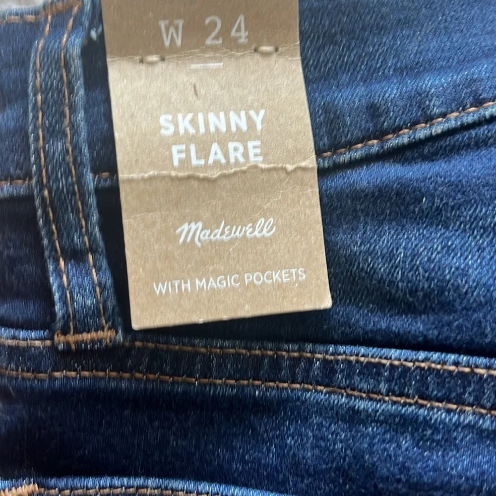 Madewell skinny flare denim - Picture 4 of 4